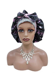 Krystal La’Shon’s Silk Rhinestone Bonnets
