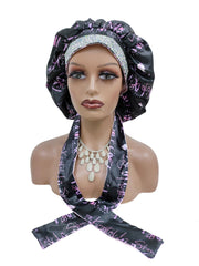 Krystal La’Shon’s Silk Rhinestone Bonnets